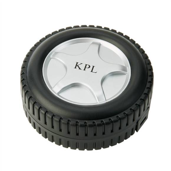 NEW CREATIVE GIFTS INTERNATIONAL 20 piece tool set in tire in black - Picture 2 of 3